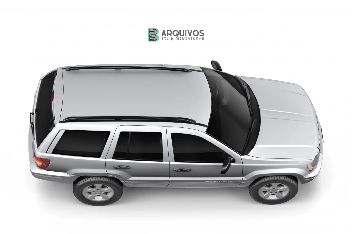 Modelo 3D STL - Jeep Grand Cherokee 1999 — foto 3